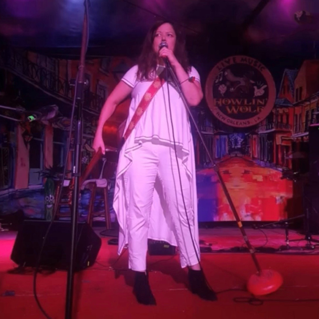 Lani Ramos on stage at the Howlin Wolf New Orleans